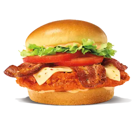 Fiery Bacon Royal Crispy Chicken
