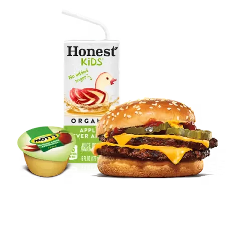 Double Cheeseburger King Jr. Meal